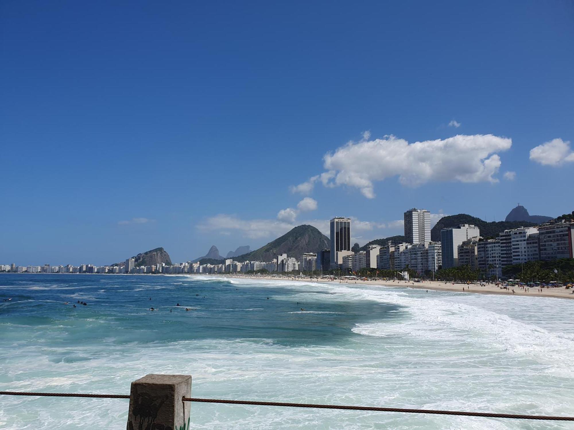 Copacabana Posto 3 Rio de Janeiro Buitenkant foto
