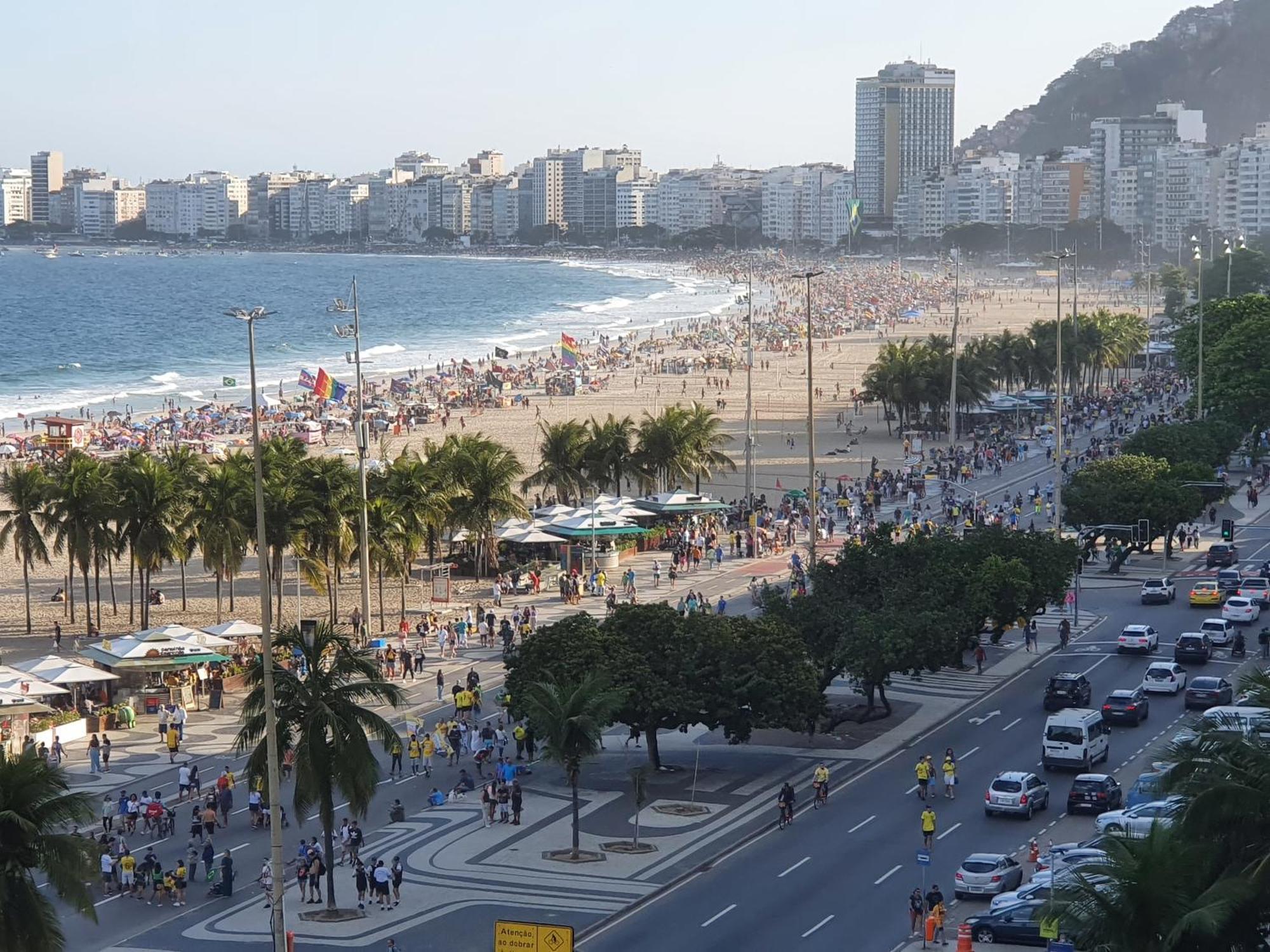 Copacabana Posto 3 Rio de Janeiro Buitenkant foto